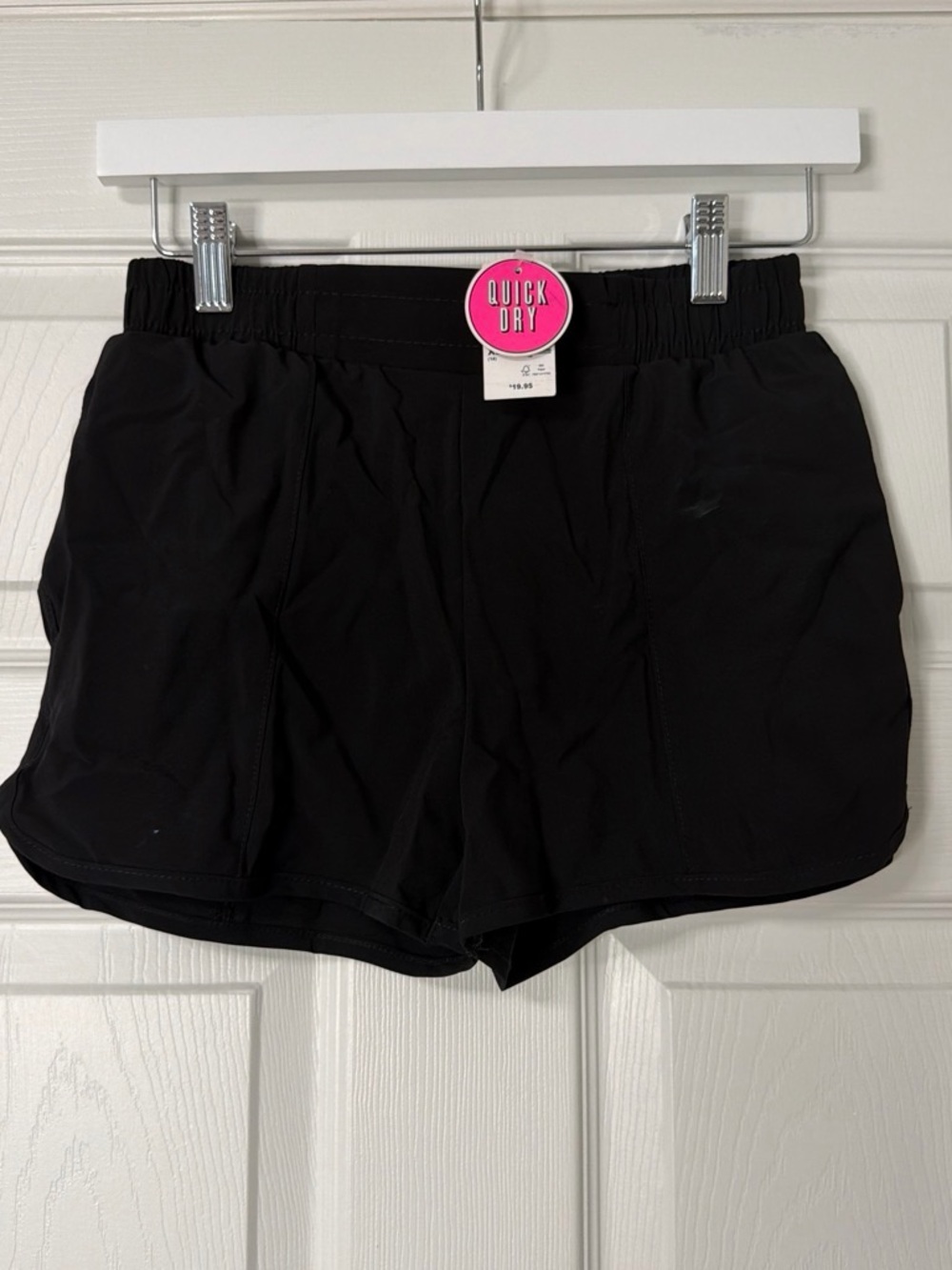 The Children's Place Black Quick-Dry Girls' Athletic Shorts